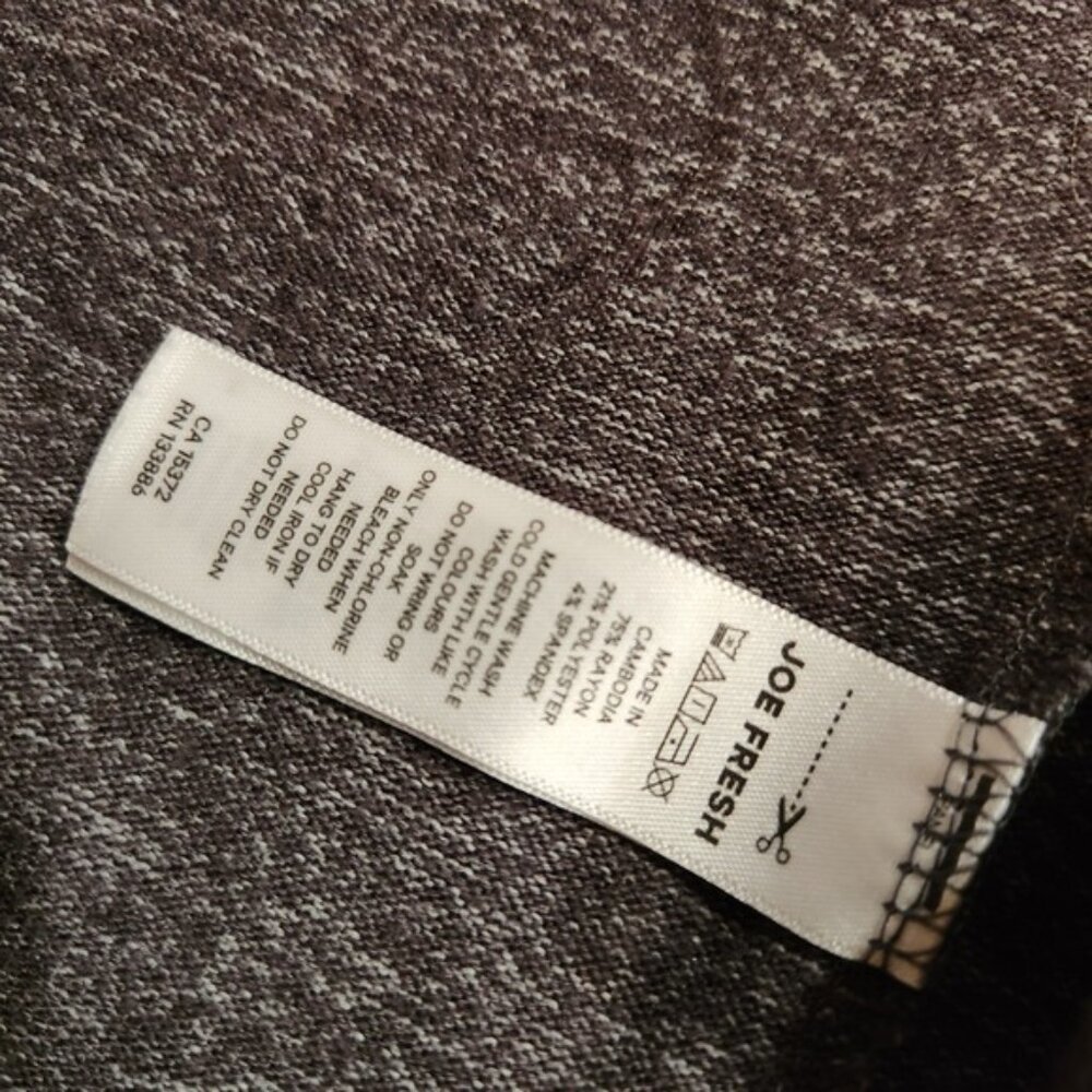 Joe Fresh Womens Open Front Cardigan Gray Knit Small‎ normcore basic - Picture 5 of 6